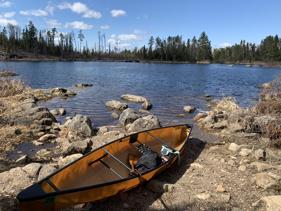 Lake One to Lake Two Portage 10