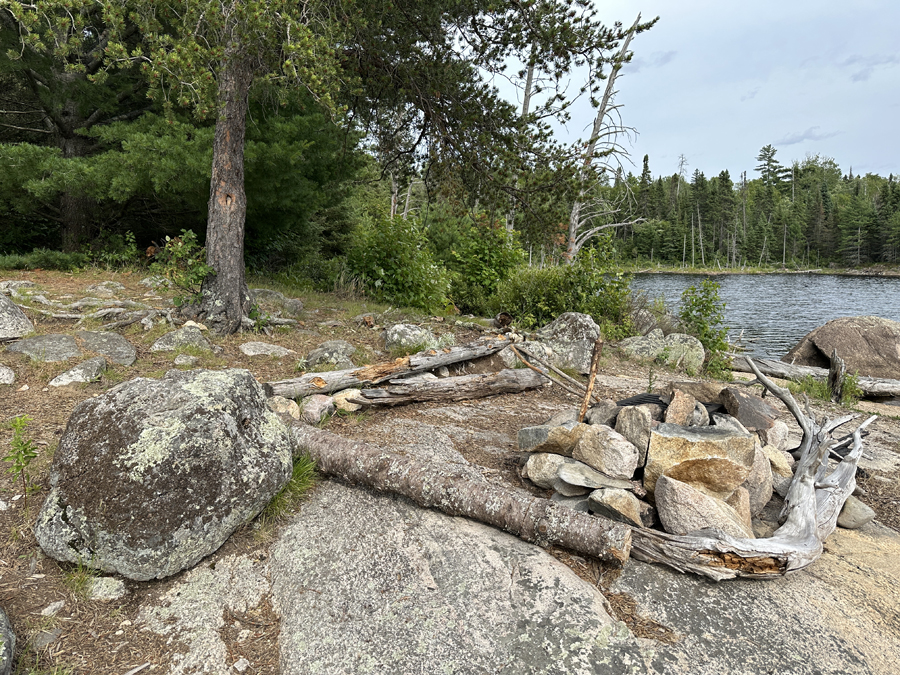 Little Bass Lake BWCA Campsite 2