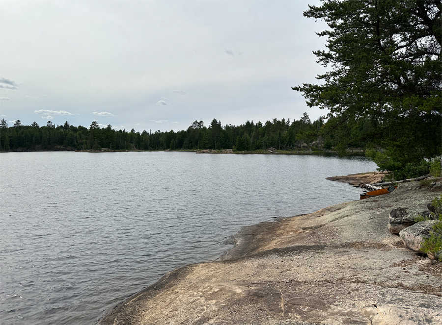 Little Bass Lake BWCA Campsite 8