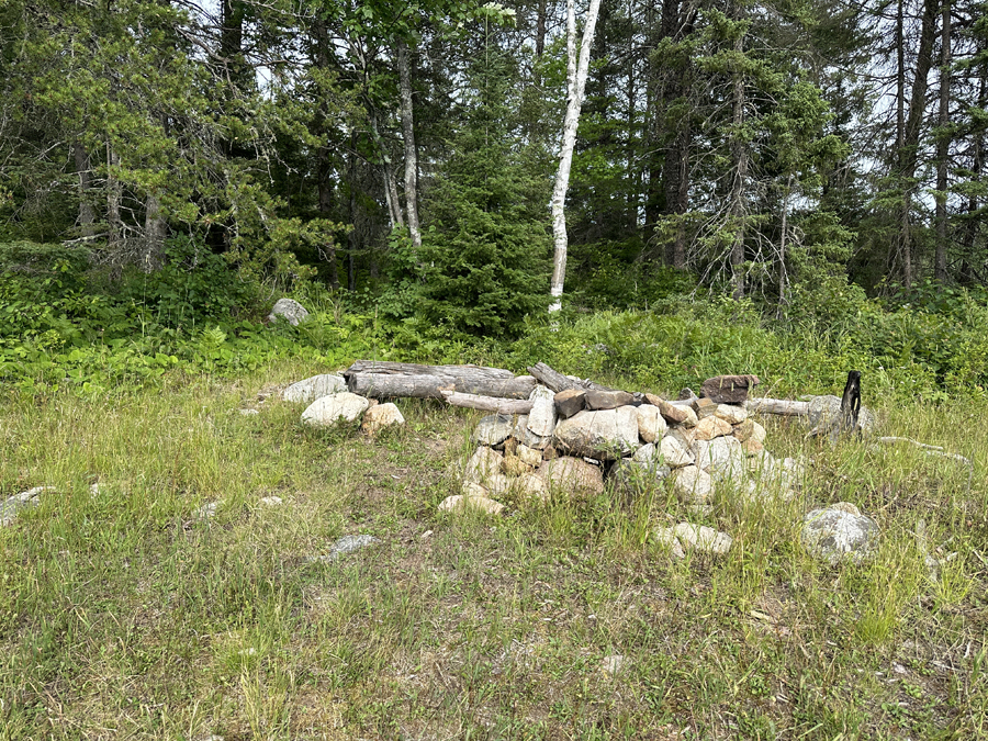 Little Bass Lake BWCA Campsite 2