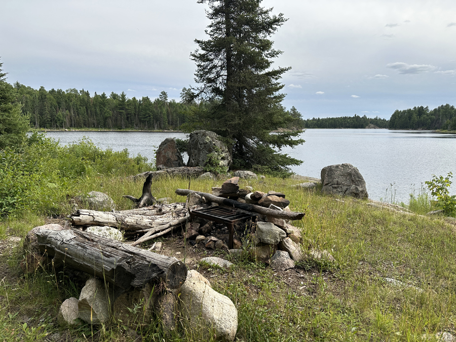 Little Bass Lake BWCA Campsite 3