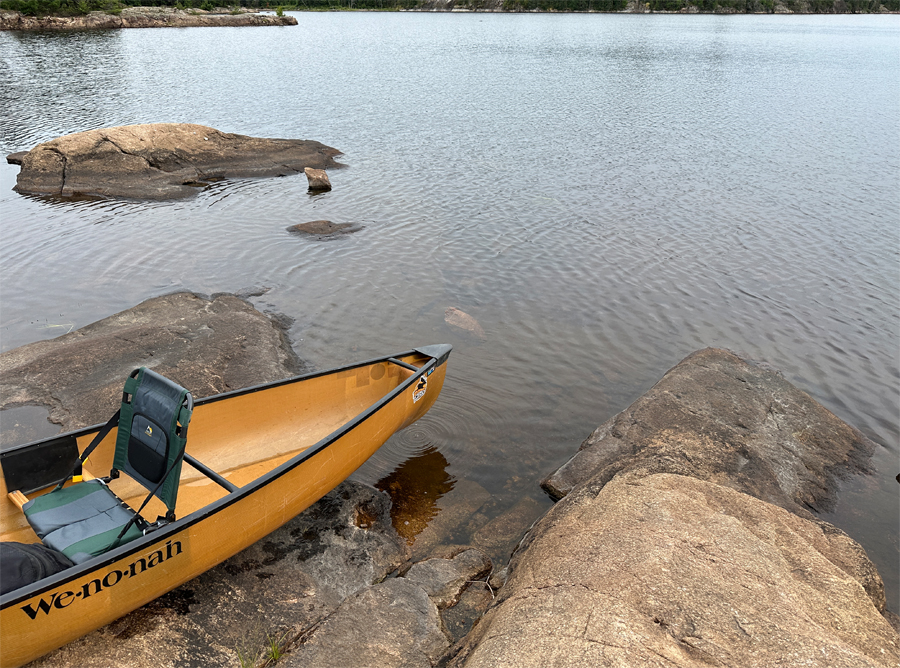 Little Bass Lake BWCA Campsite 1