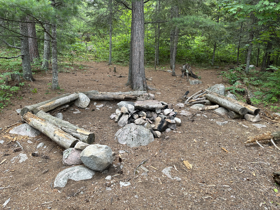 Little Bass Lake BWCA Campsite 2