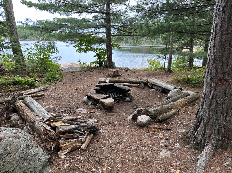 Little Bass Lake BWCA Campsite 3