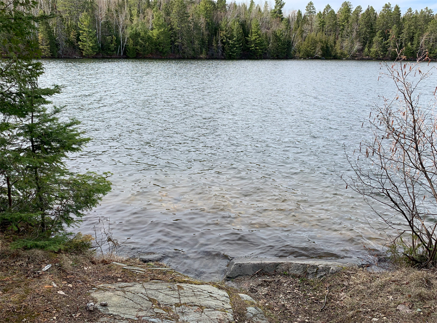 Newfound Lake Campsite 2