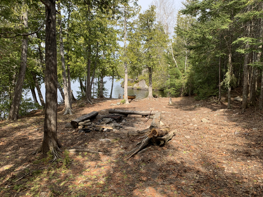 Newfound Lake Campsite 2