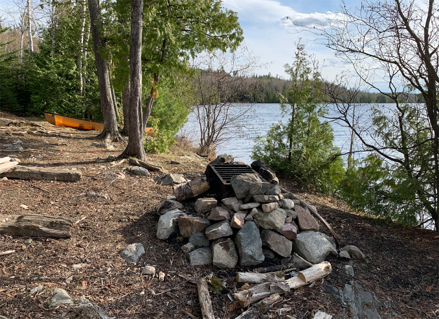 Newfound Lake Campsite 3