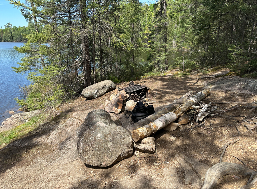 Whisky Jack Lake Campsite 2