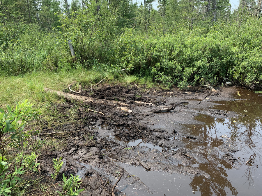 Big Lake to Lapond Lake Portage 1