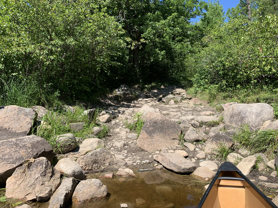 Lower Pauness Lake to Upper Pauness Lake Portage 1