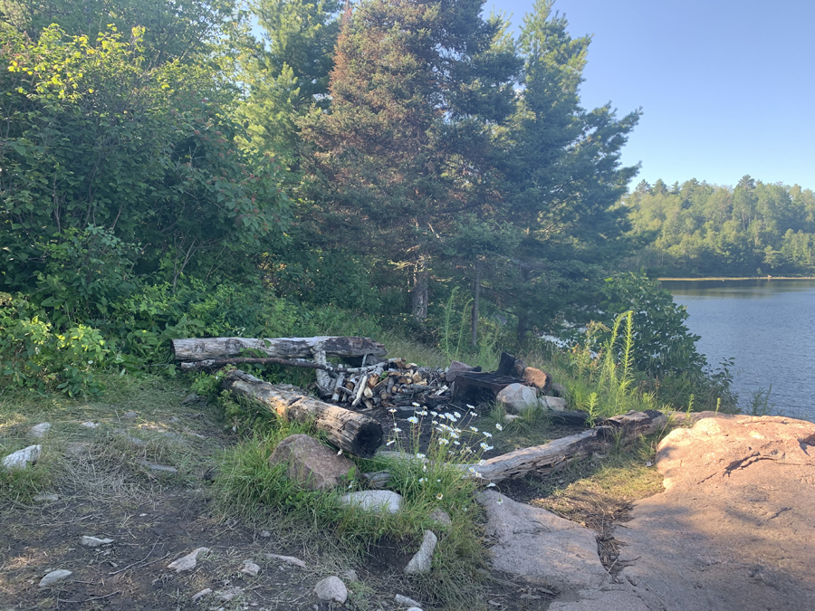 Lower Pauness Lake Campsite 2