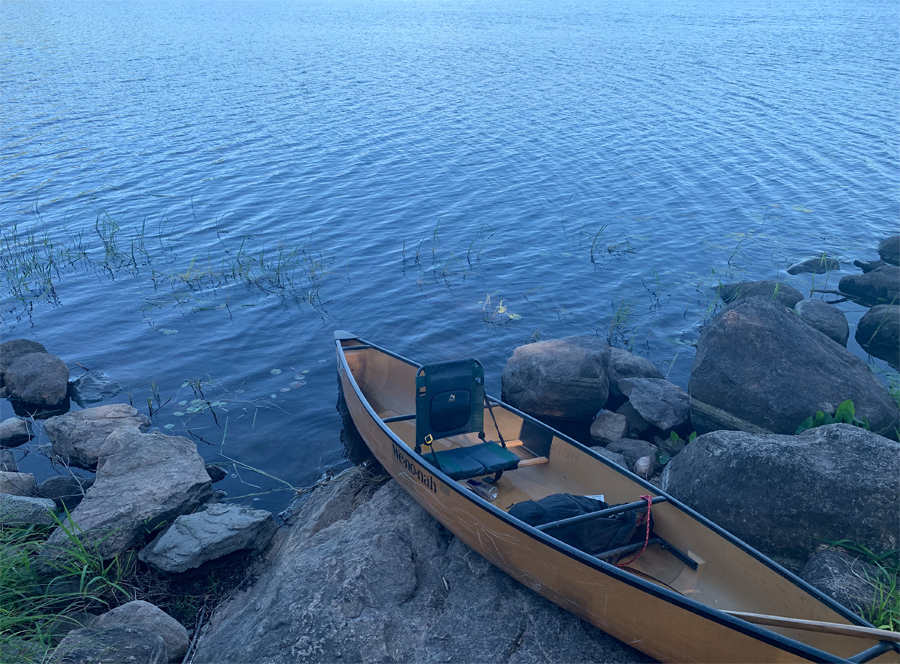 Lower Pauness Lake Campsite 1