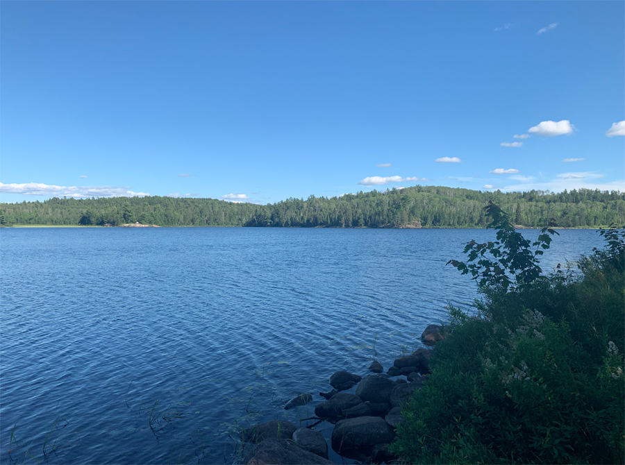 Lower Pauness Lake Campsite 7