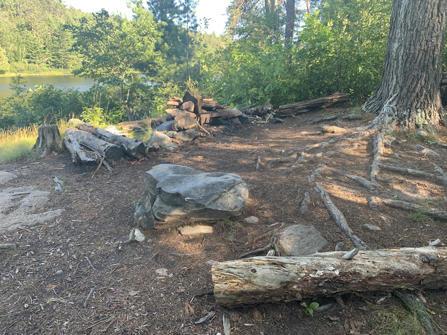 Lower Pauness Lake Campsite 2