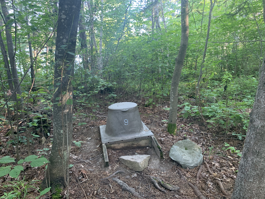 Lower Pauness Lake Campsite 6