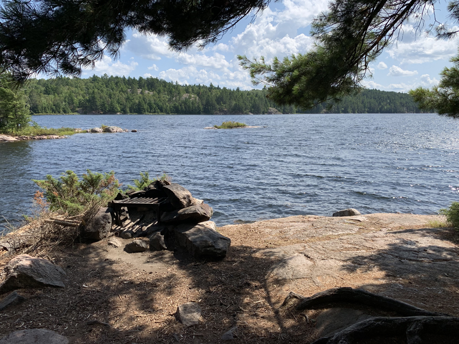 Slim Lake Campsite 2