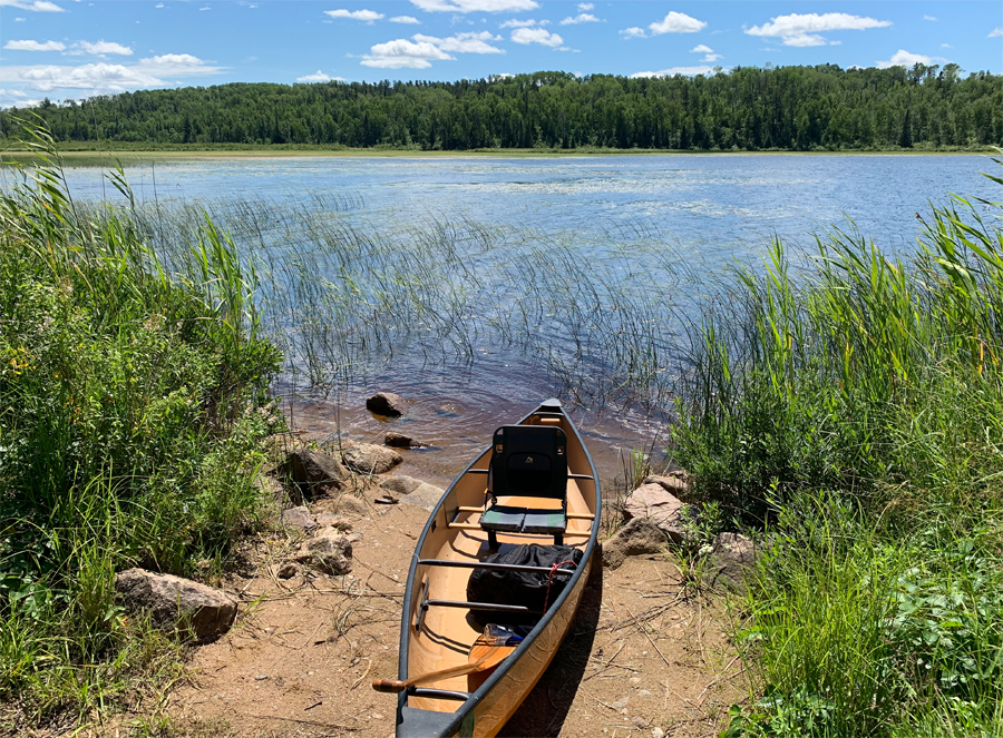 Upper Pauness Lake Campsite 1