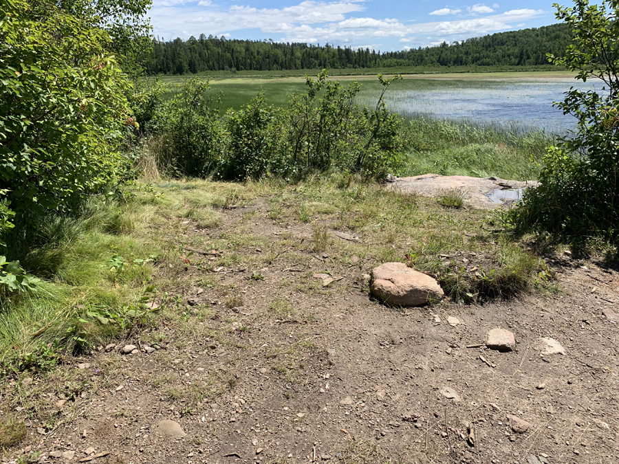 Upper Pauness Lake Campsite 4