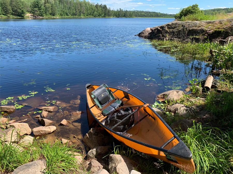 Upper Pauness Lake Campsite 1