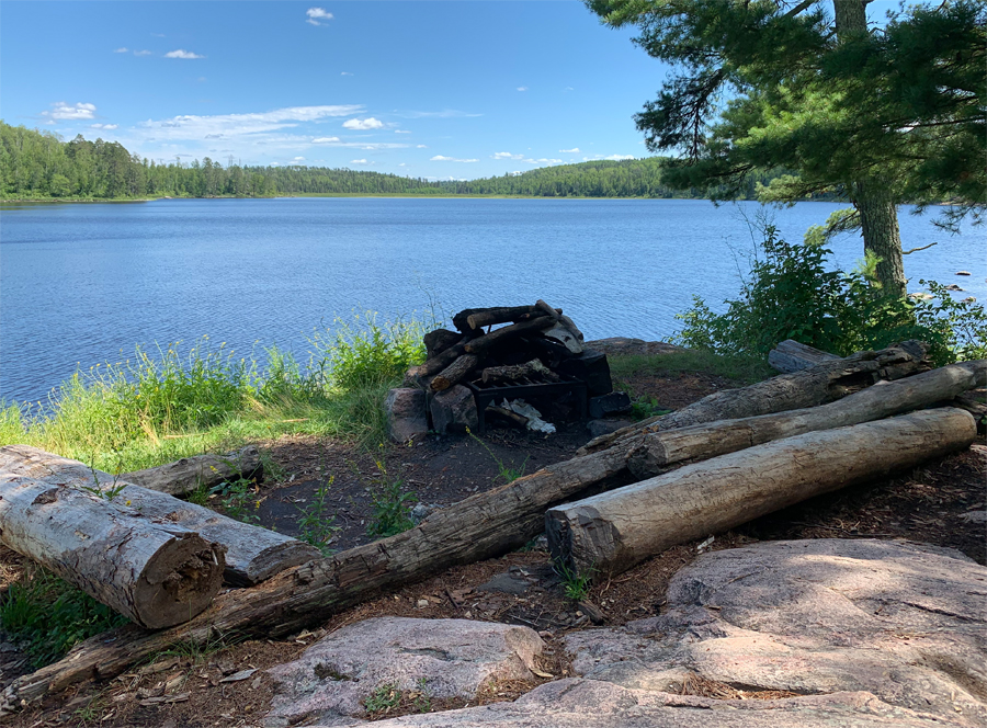 Upper Pauness Lake Campsite 2