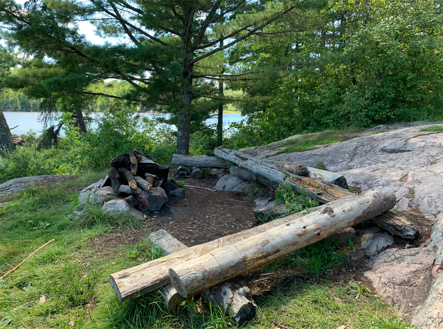 Upper Pauness Lake Campsite 3