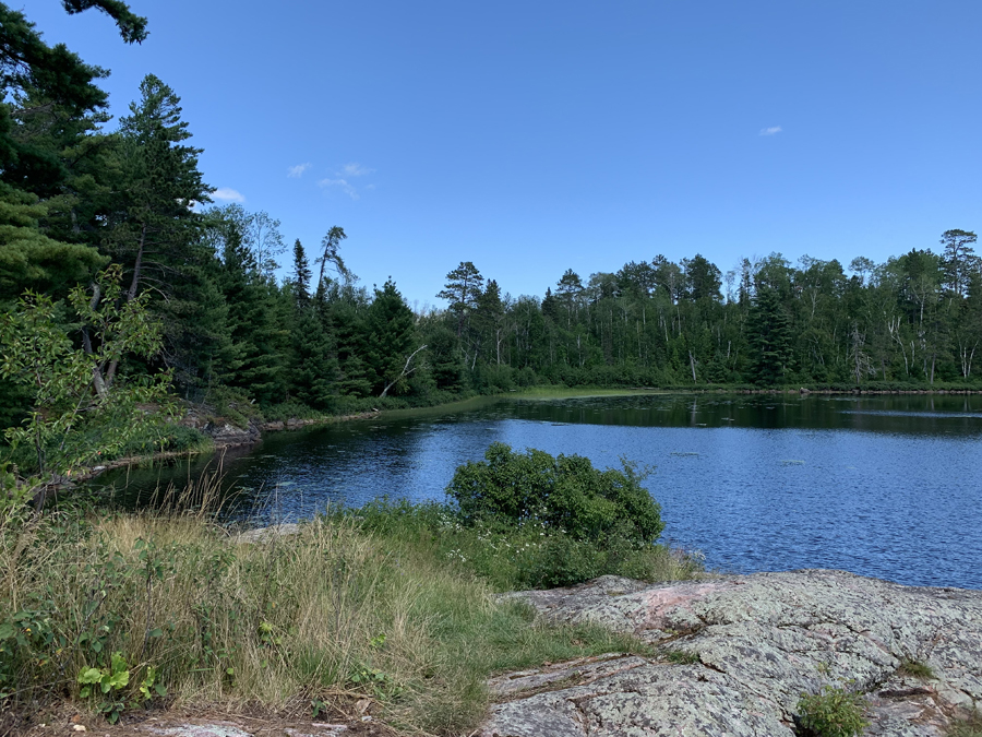 Upper Pauness Lake Campsite 4