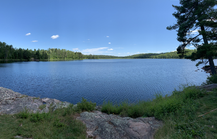 Upper Pauness Lake Campsite 5