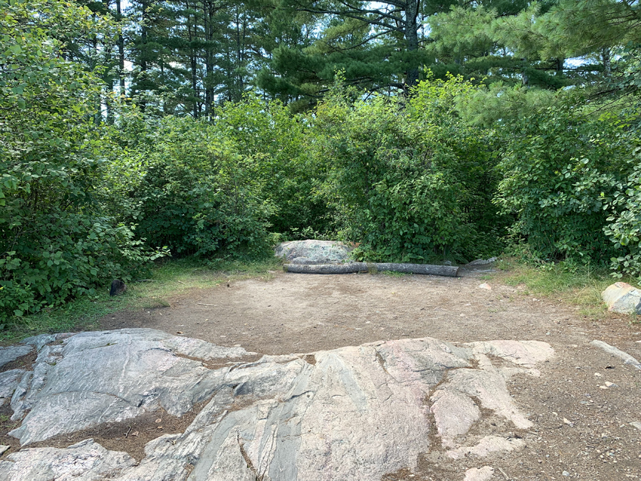 Upper Pauness Lake Campsite 6