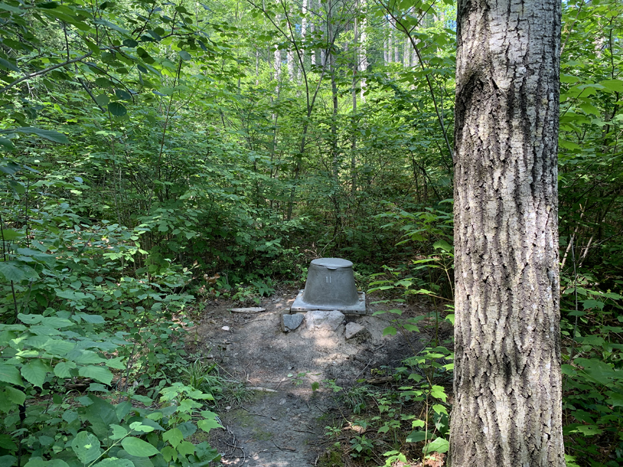 Upper Pauness Lake Campsite 7