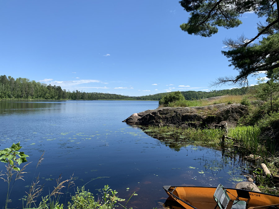 Upper Pauness Lake Campsite 8