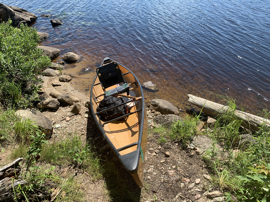 Upper Pauness Lake Campsite 1