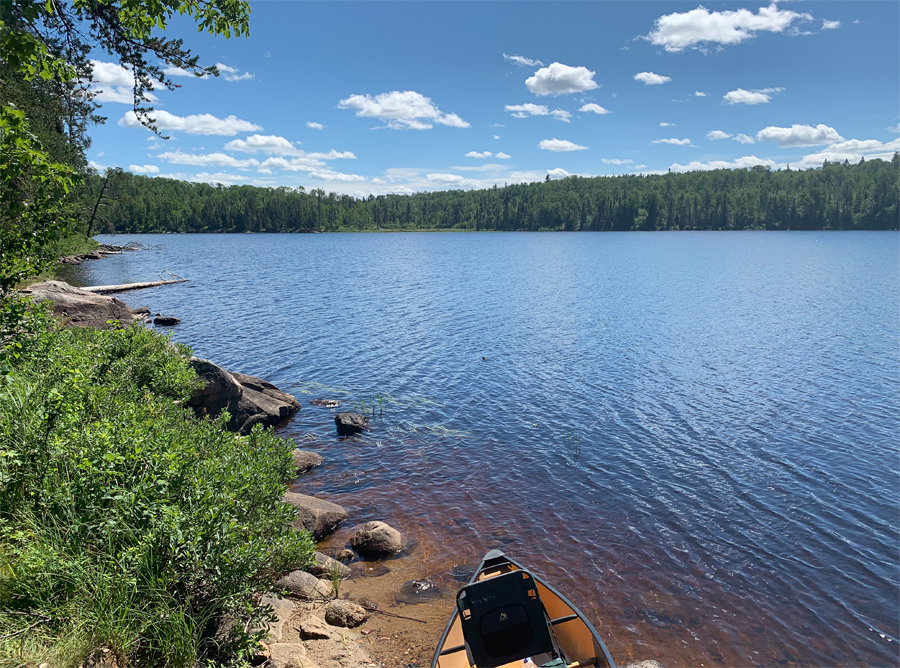 Upper Pauness Lake Campsite 2