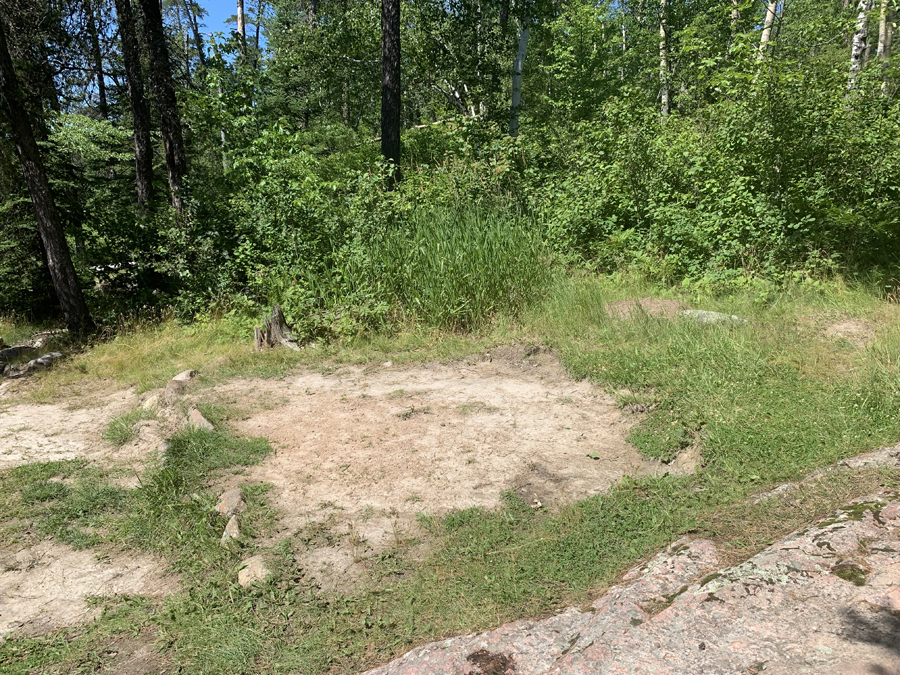 Upper Pauness Lake Campsite 4