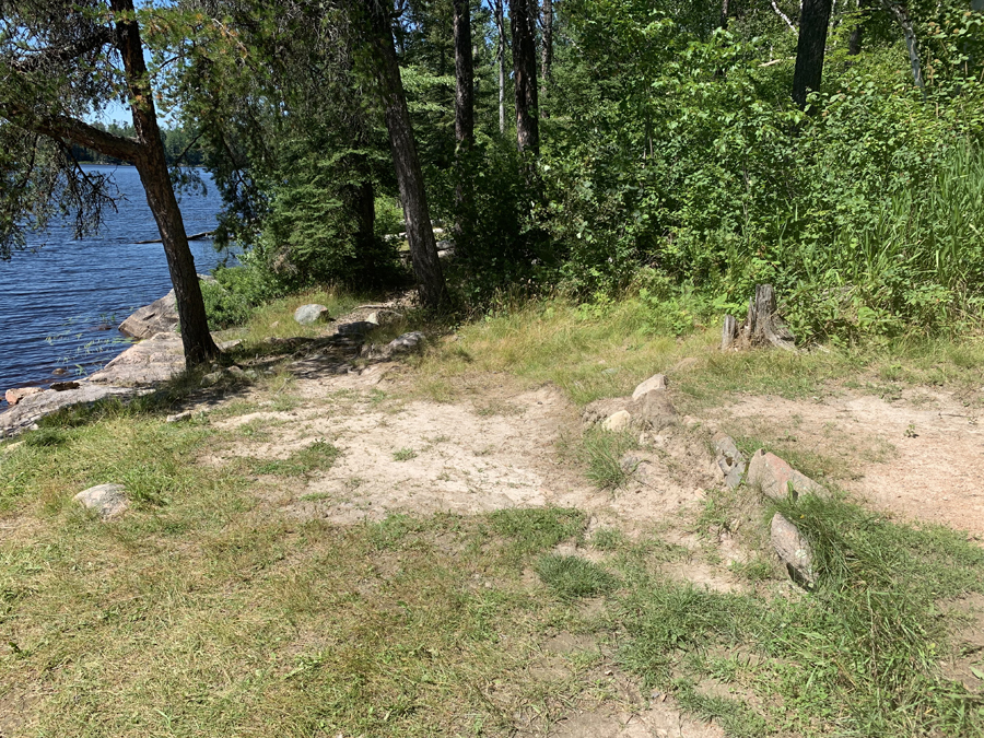 Upper Pauness Lake Campsite 5