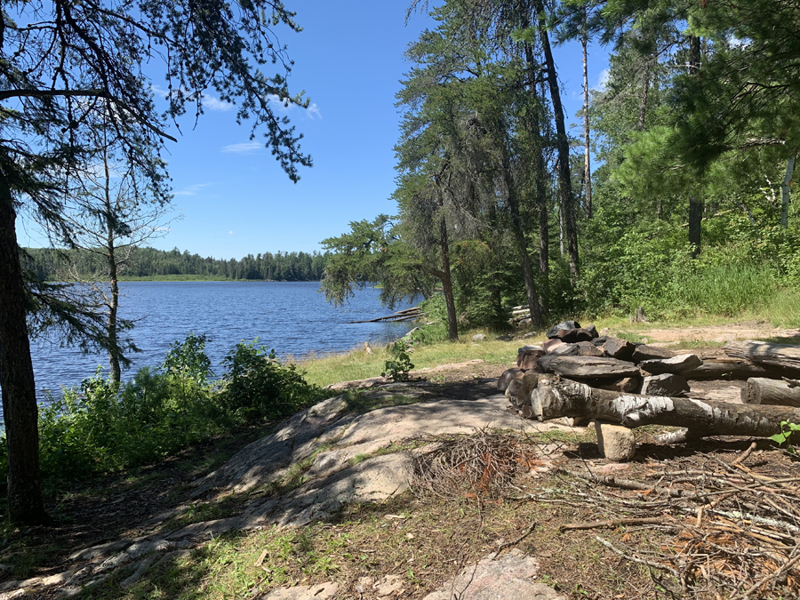 Upper Pauness Lake Campsite 7