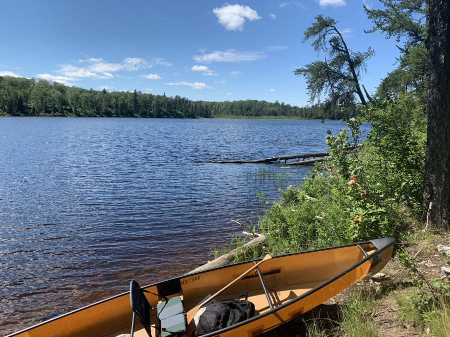 Upper Pauness Lake Campsite 8