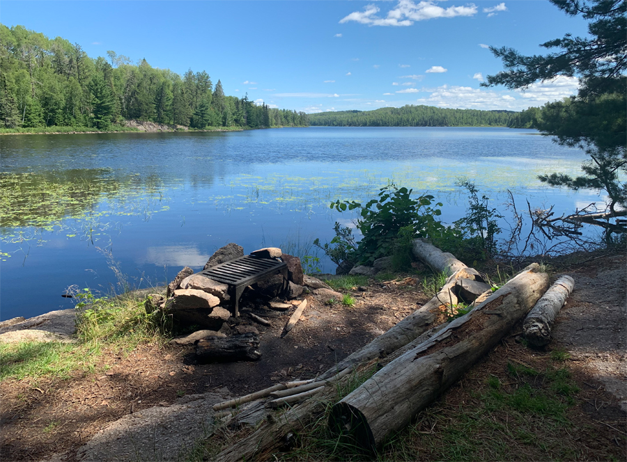 Upper Pauness Lake Campsite 2