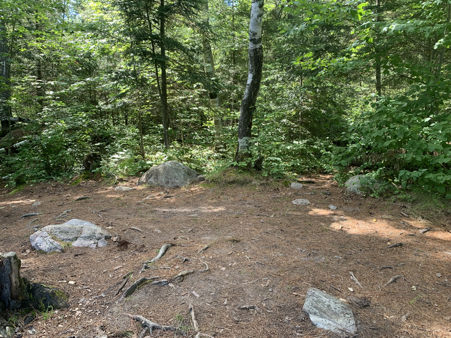 Upper Pauness Lake Campsite 6