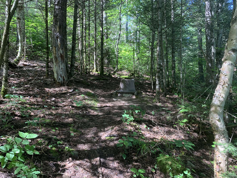 Upper Pauness Lake Campsite 9