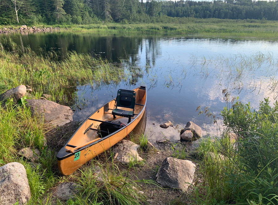 Upper Pauness Lake Campsite 1