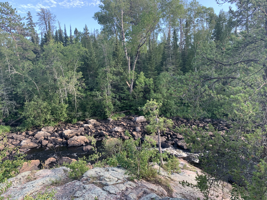 Upper Pauness Lake Campsite 6