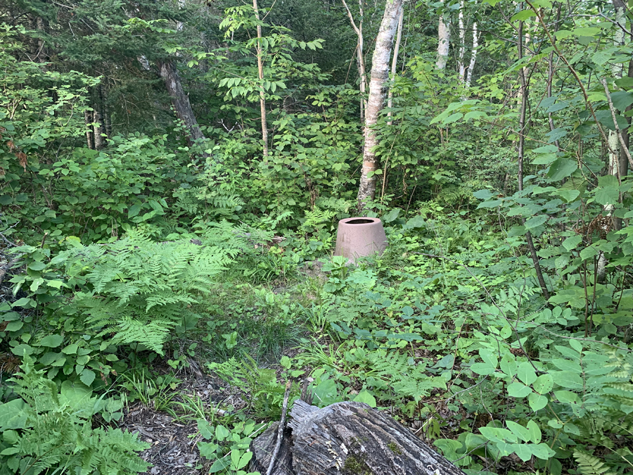 Upper Pauness Lake Campsite 8