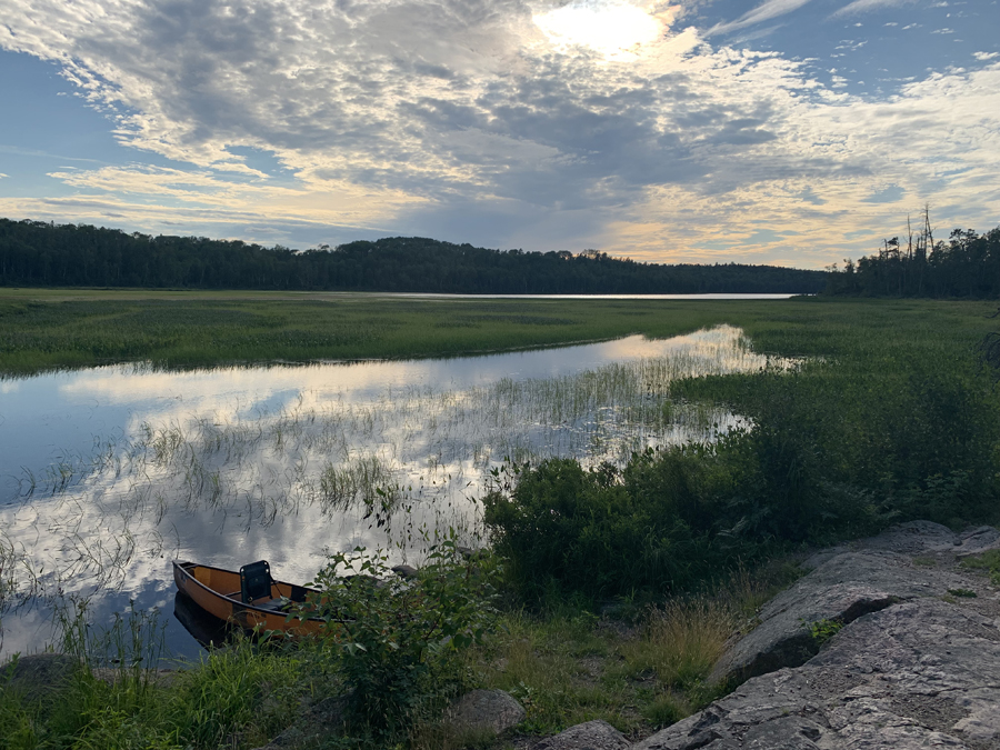 Upper Pauness Lake Campsite 8