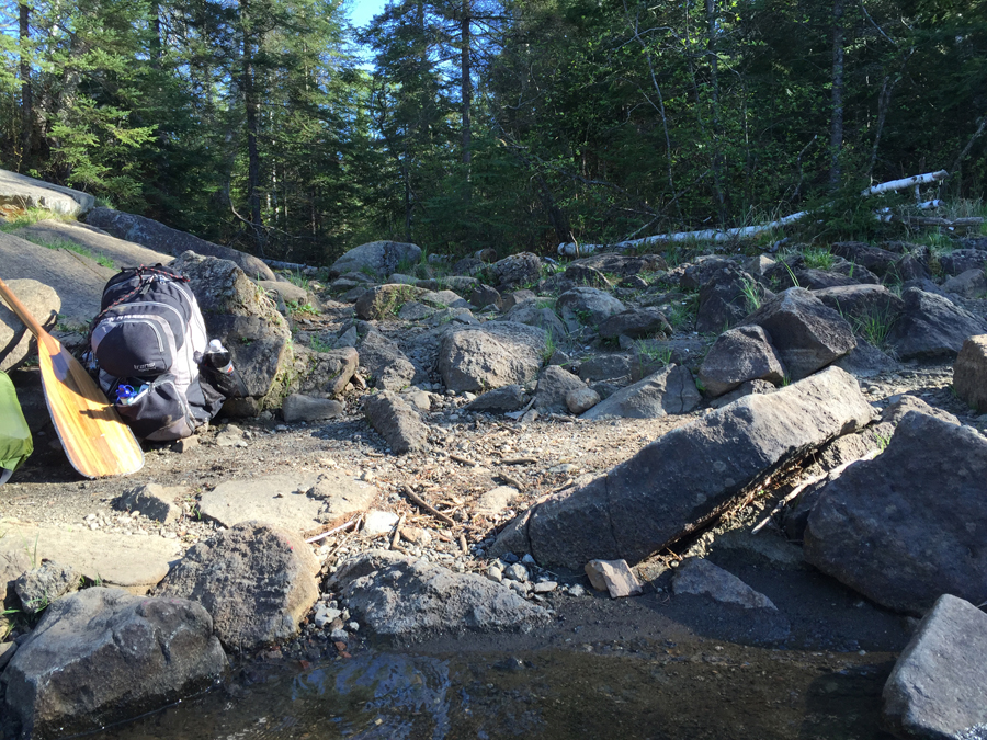 Ada Lake to Ada Creek Portage 1