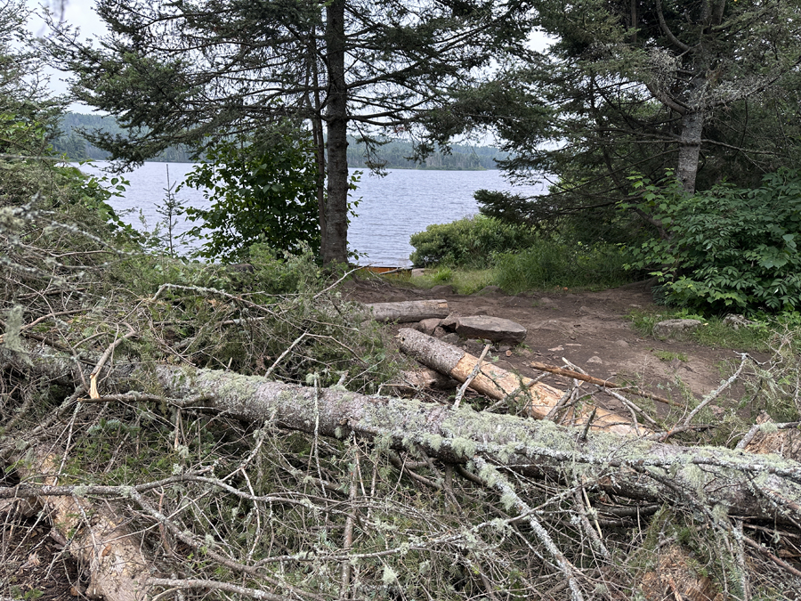 Burnt Lake Campsite 2