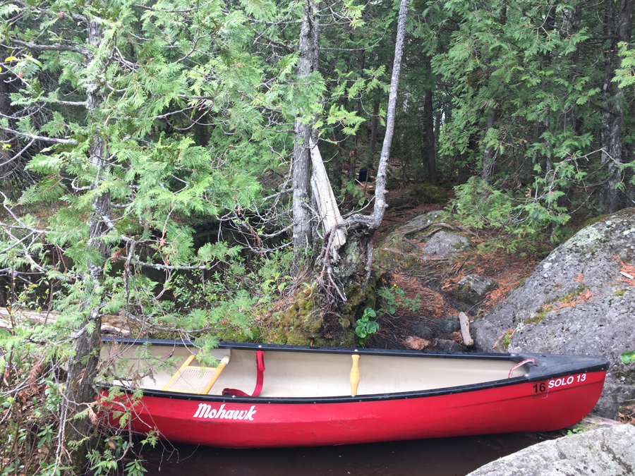 Cam Lake to Gasket Lake Portage 1