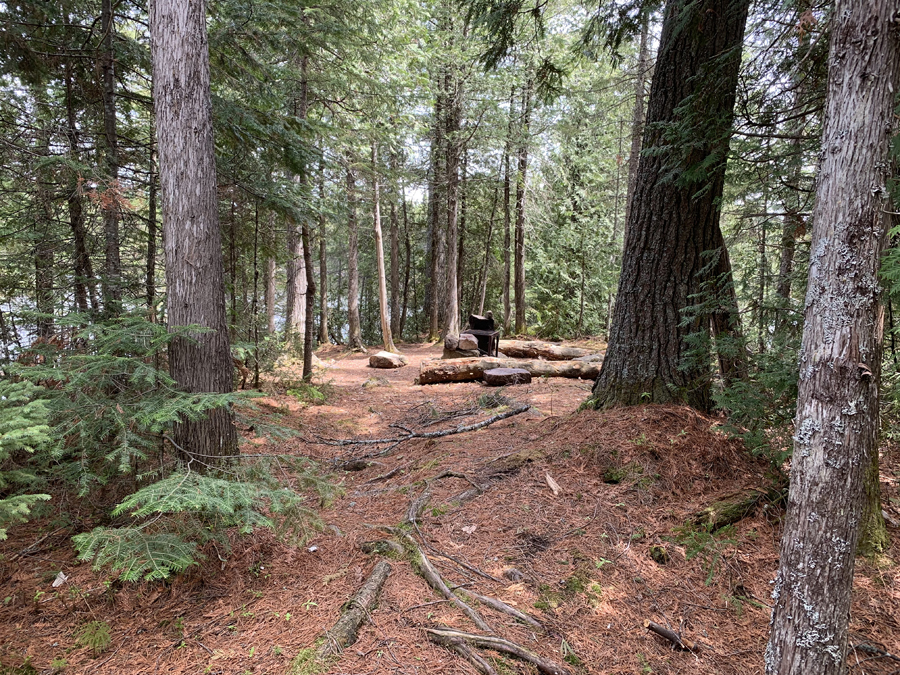 Fishhook Lake Campsite 4