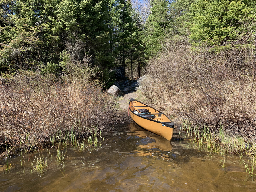 Burnt Lake to Flame Lake Portage 1