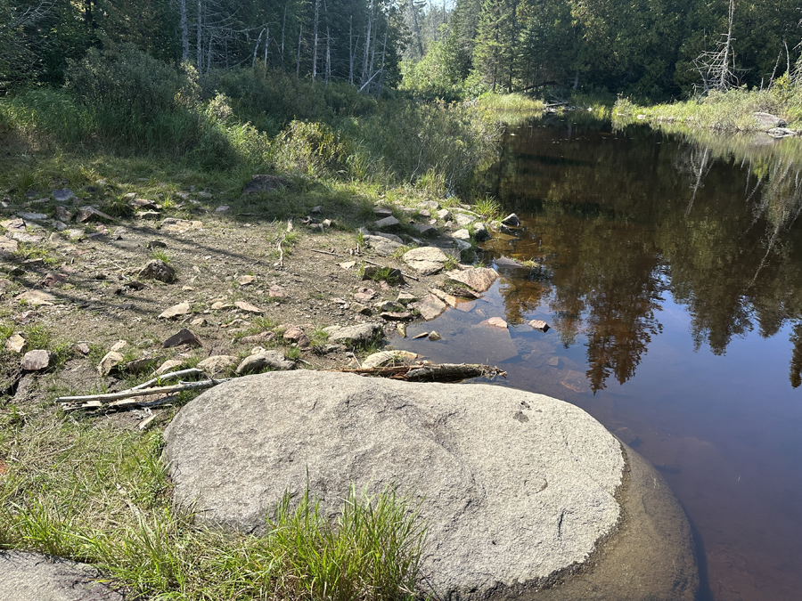 Grassy Lake to Mulligan Lake Portage 1