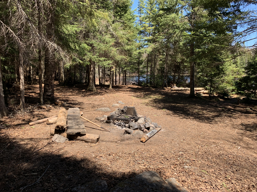 Smoke Lake Campsite 4